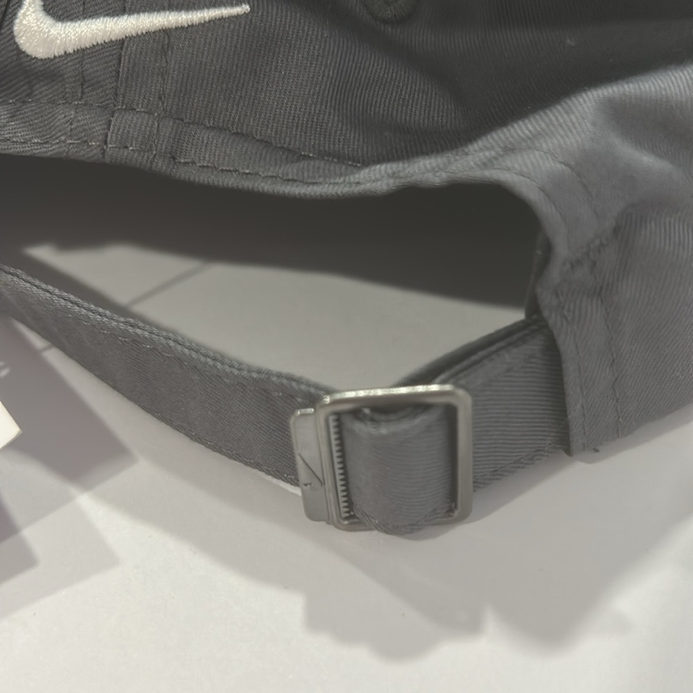 Nike draft kings hat cap Heritage dri fit adjustable grey sporty casual New - Picture 16 of 16